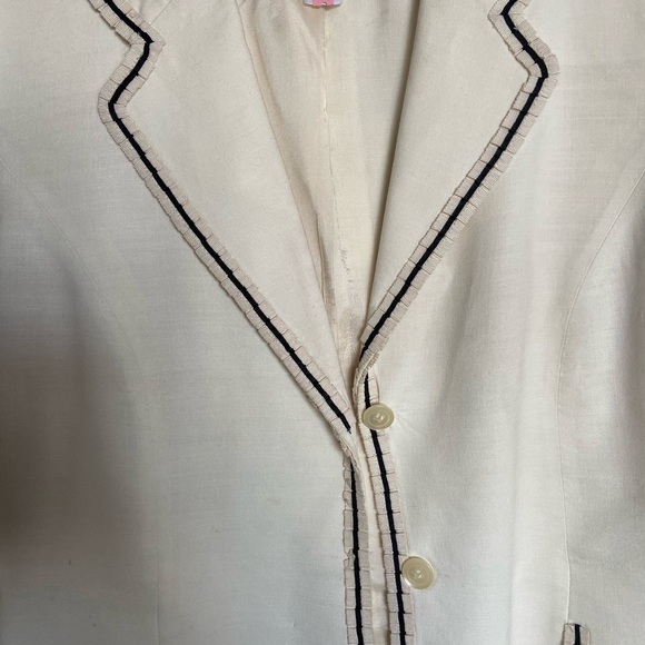 Anne Klein Cream Blazer - Picture 3 of 3